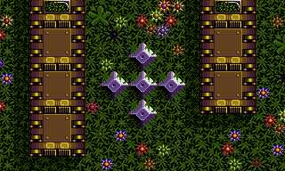 Lethal Xcess - Map of Level 3 - The evil Garden